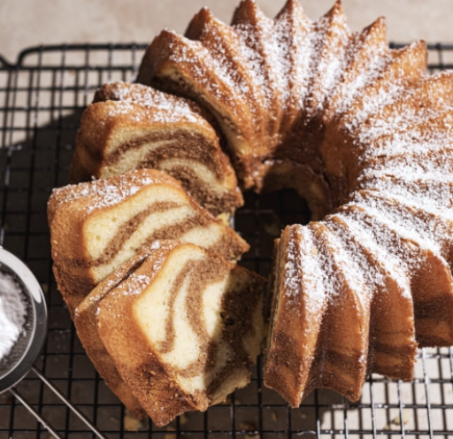 Cinnamon Swirl Marble